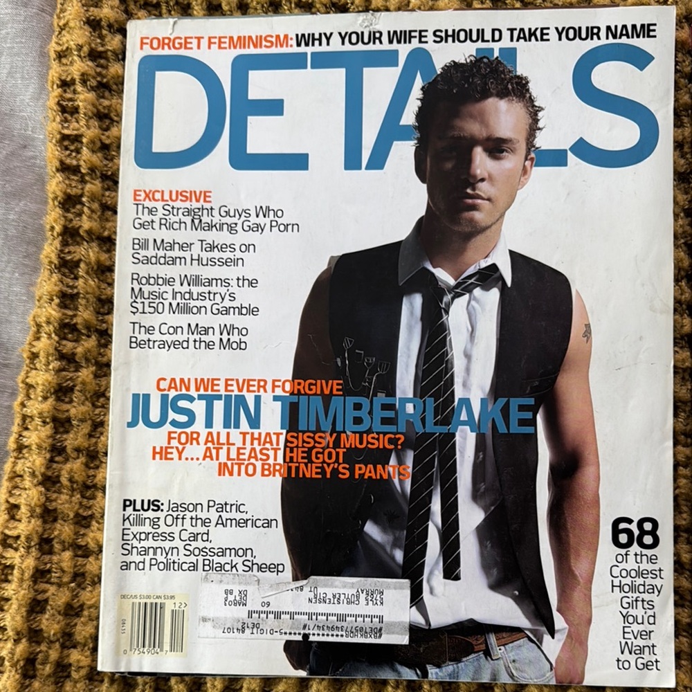 Justin Timberlake Magazine Collection - Picture 2 of 6